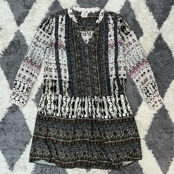 Anthropologie Tiny petites Mollie tunic boho dress size small petite - Picture 6 of 11